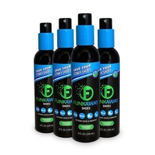FunkAway Odor Eliminating Spray for Shoes, 8 Fl Oz Pack of 4 , One Color