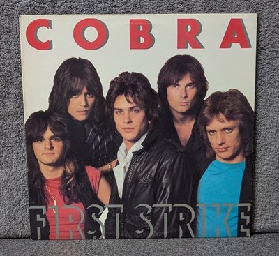 COBRA - FIRST STRIKE - 1983 PROMO VINYL
