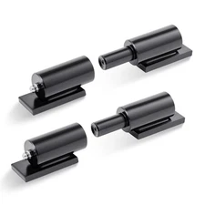 7-Inch Heavy Duty Gate Hinges 2 PCS Weld On Barrel Hinge for Swing Trailer Gate