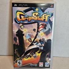 GripShift (Sony PSP) - Complete with Case - Tested & Working Missing Manual