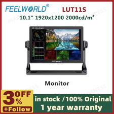 LUT11S 10.1 Inch Ultra Bright 2000nit DSLR Camera Field Monitor Touch Screen 3G-