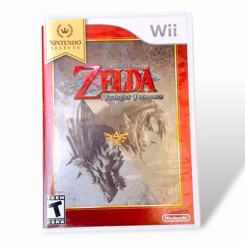 Legend of Zelda Twilight Princess Wii Nintendo Selects Manual Complete Tested