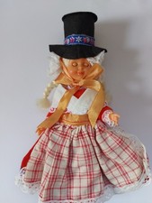 VINTAGE ELSE BALSLOW DENMARK  TRADITIONAL COSTUME  COLLECTABLE DOLL -  1960s/70s
