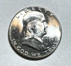 1952 franklin half dollar GEBU
