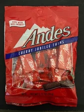 Andes Cherry Jubilee Thins Chocolate Candy ~Made with Real Cherries~ ONE BAG