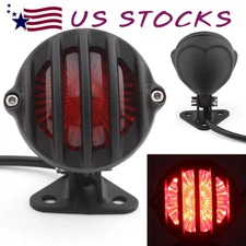 LED Rear Tail Brake Stop Light License Plate Lamp Fit For Harley Touring Chopper