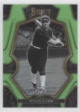 2023 Panini Select Premier Level Neon Green Prizm 6/75 Willie Kamm #154 11fb