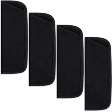 Xthrotsenk 4 Pack Eyeglass Case Soft Slip in Glasses Cases Black Eyeglasses H...