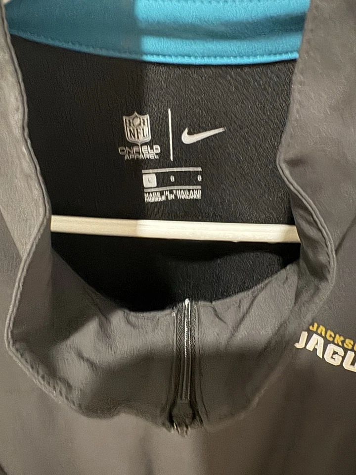 Nike On Field Jacksonville Jaguars Jacket Team Issued Men L - Image 3 of 4