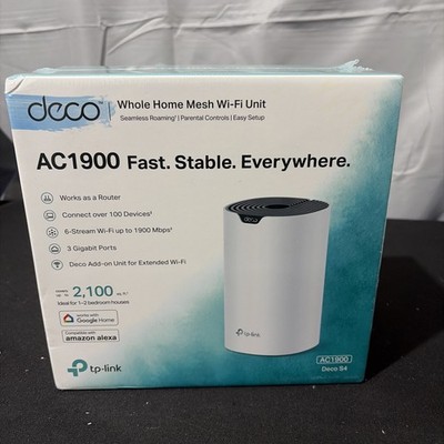 Deco Ac 1900 Mesh Wi-Fi Unit. New In Box. Sealed Box. Never Used