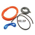6 Gauge Amp Auto Car Audio System Speaker Kit Amplifier Install Wiring Cable