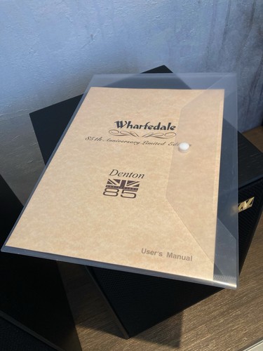 Altavoces Wharfedale Denton Edición 80 Aniversario EN CAJA/Manuales ¡IMPRESIONANTES! GWO - Imagen 14 de 15