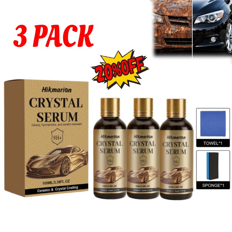 3X Crystal Serum–Advanced GrapheneCeramic Coating forCars,9H GrapheneCoating