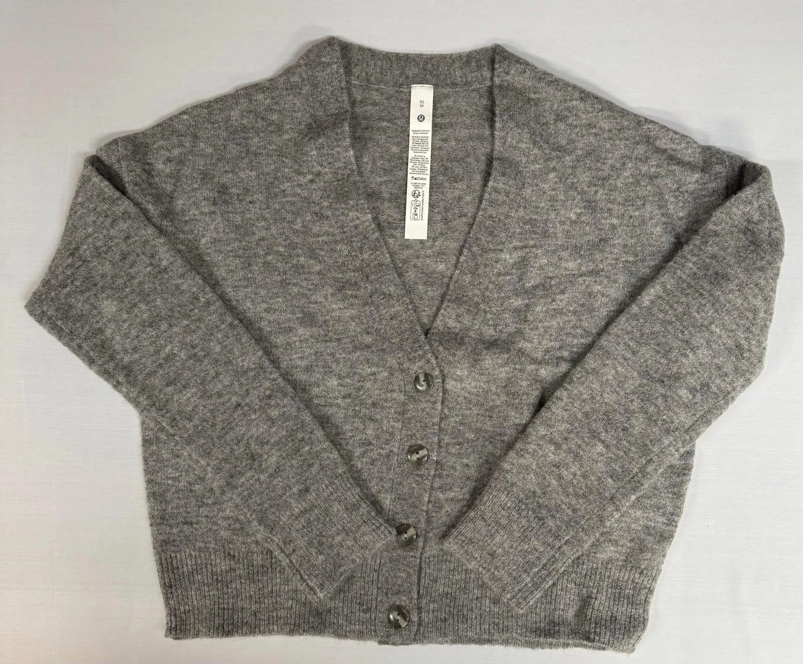 NEW lululemon Women's Alpaca Wool-Blend Cardigan Sweater. Choose Your Size. NWT
Opens in a new windo