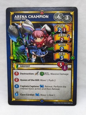 Super Dungeon Explore Arena Champion Card Only
