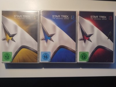 3x Star Trek The Original Series Staffel 1 -3 auf 27 DVDs NEU - S02