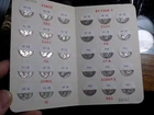 MERCURY SILVER DIMES LOT OF 30 90% SILVER COINS $3 FACE IN OLD OHIO FED ALBUM