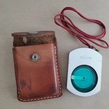 Vintage Suunto • PM-5/360PC • Clinometer with  Leather Case • Made In Finland