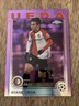 2024-25 Topps Chrome UEFA Club Competitions Ayase Ueda #74 Violet #’d  /299 PWE