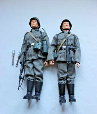 Cotswold Elite Brigade 1/6 Action Figure WW2 GERMAN SOLDIERS 2X