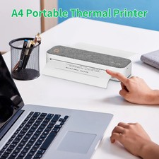 PeriPage A40 Portable Thermal Printer, Model ALD-Y200, Color light gray