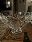 💕 GORGEOUS MARQUIS BY WATERFORD CRYSTAL FOOTED BOWL 10" ST135 3PT8