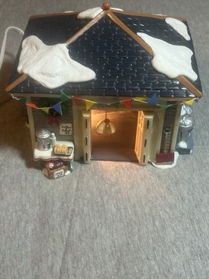 Department 56 Original Snow Village #54945 Another Mans Treasure Garage Sale