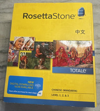 Rosetta Stone Version 4: Chinese Mandarin Level 1,2,3,4,  5 Set