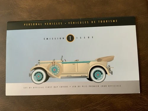 Canada 1993 #1490a-f Historic Automobiles - 3 FDCs