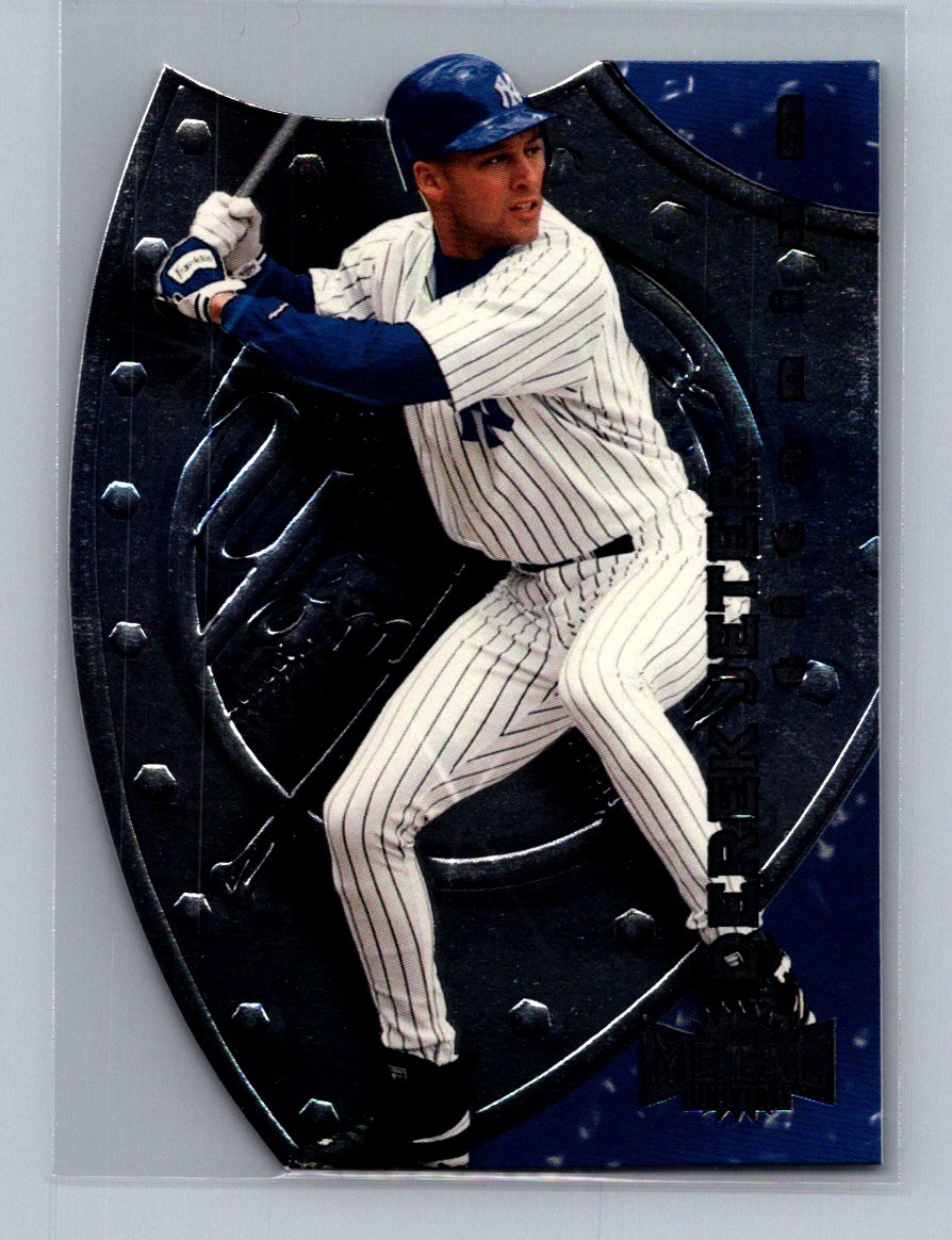 1998 Metal Universe Derek Jeter #9T New York Yankees Titanium