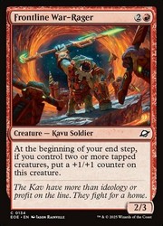 Frontline War-Rager 134/426 Common Edge of Eternities Magic: The Gathering