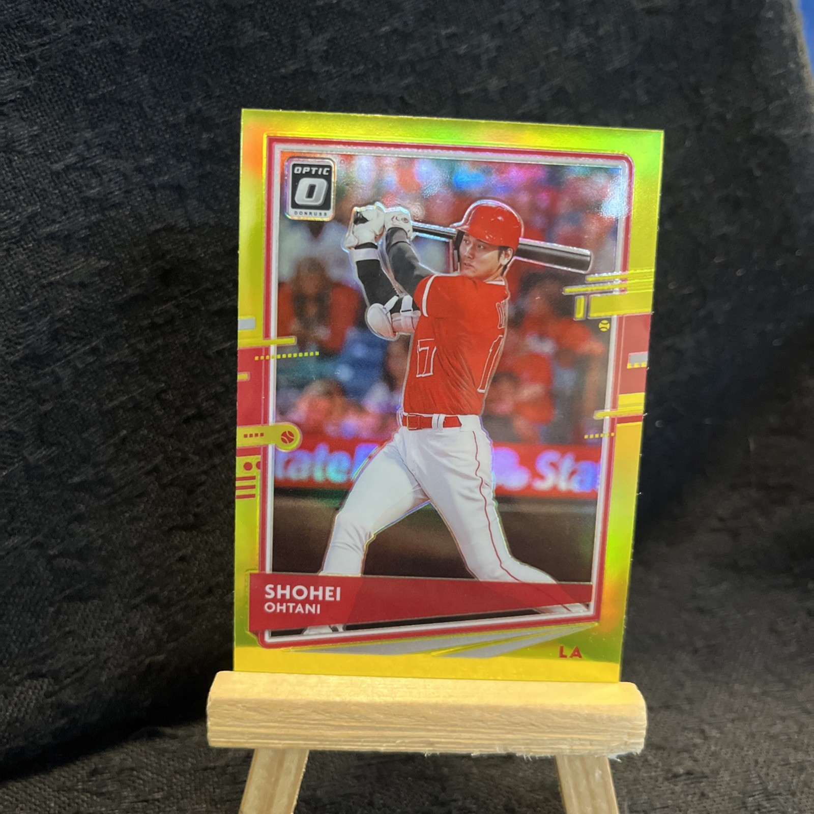 2020 Panini Donruss Optic - Shohei Ohtani #118 Lime Green Prizm