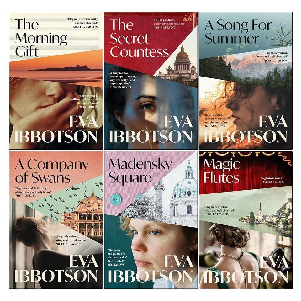 Eva Ibbotson 6 Books Collection Set Madensky Square,Company of Swans,Song for Su
