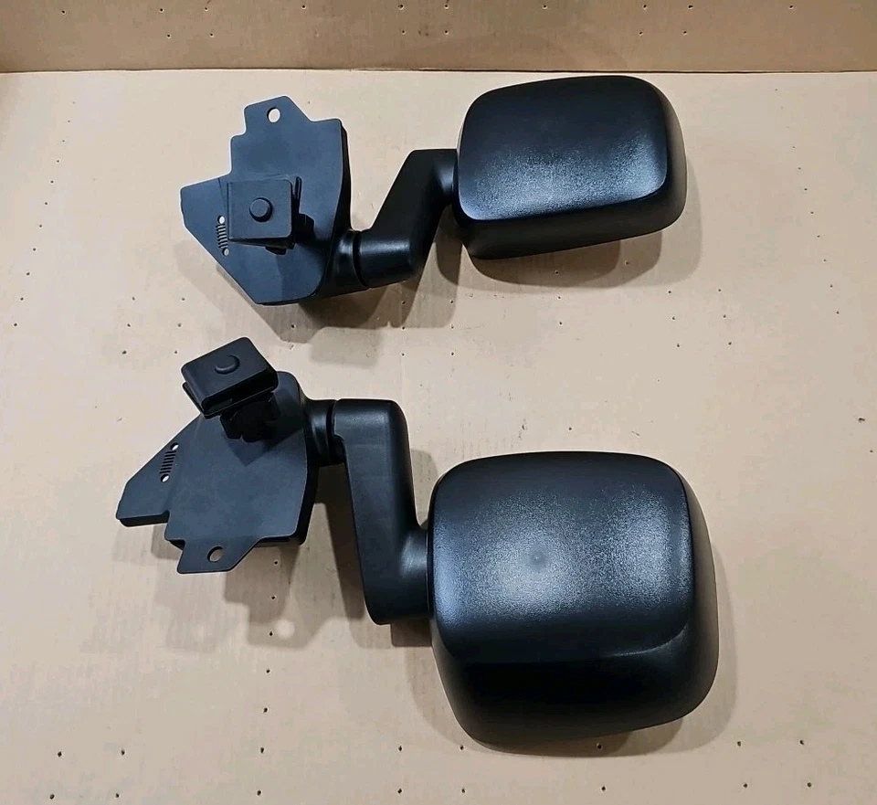 Juego de espejos retrovisores exteriores manuales Jeep Wrangler TJ 2004-2006 55395060AD/55395061AD Foto 2 de 4