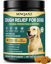 Dog Cough Relief Chews,Kennel Coughing Treatment,Natural Herbal Formula, Relief