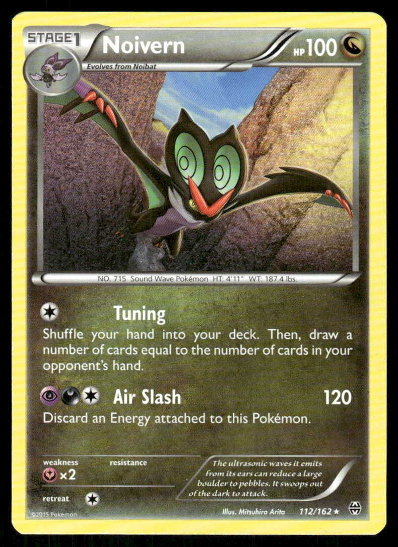 Pokemon Noivern BREAKthrough 112/162 R LP