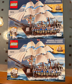 LEGO Pirates: Imperial Flagship (10210) RETIRED 2010 - 100% Complete. Rare.
