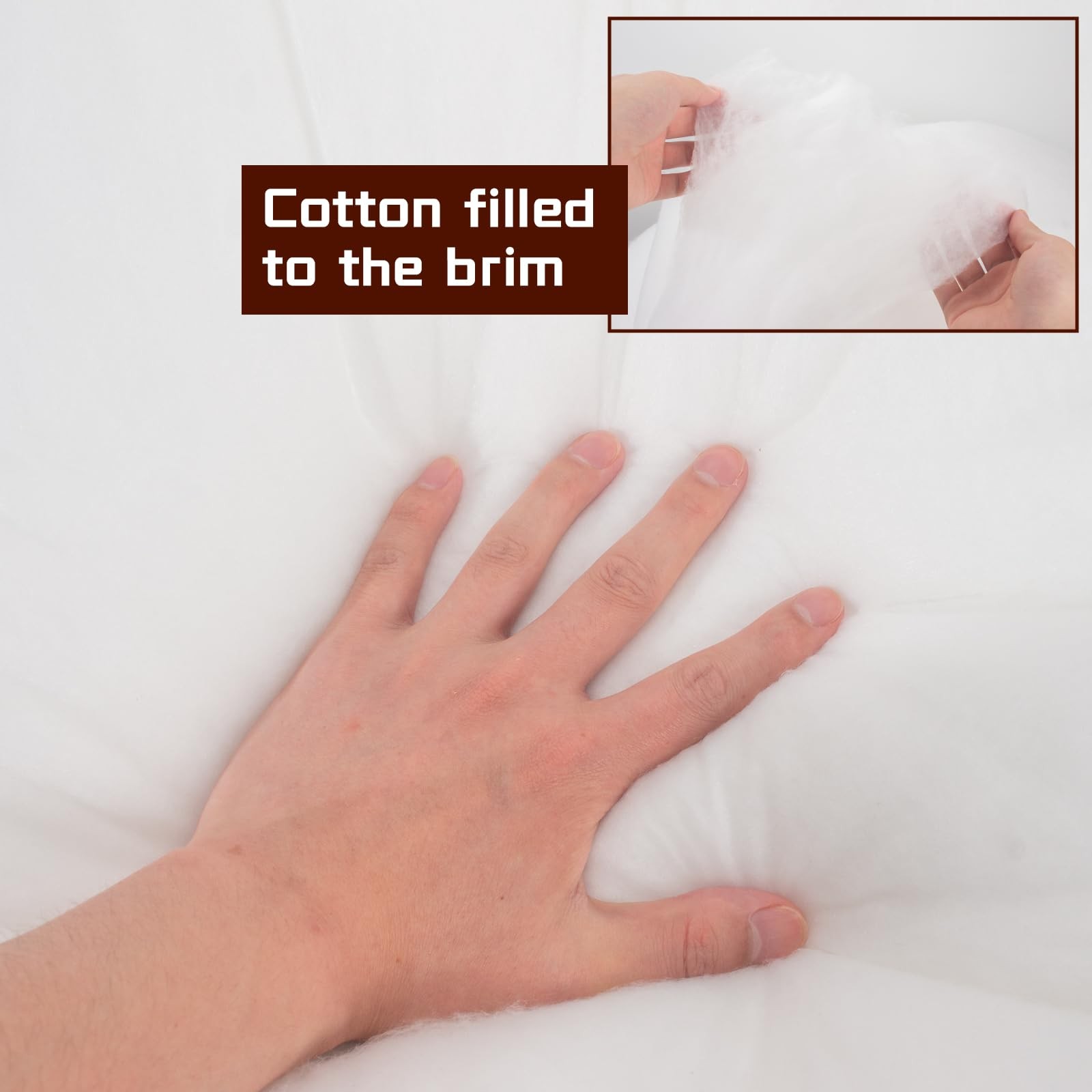 Upholstery Quilt Batting, 48 Inch x 5 Yards Polyester Batting Multipurpose Wa...