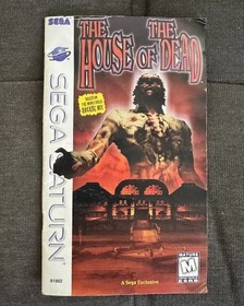 Sega Saturn House of The Dead CIB Complete in Box Original Authentic Tested!
