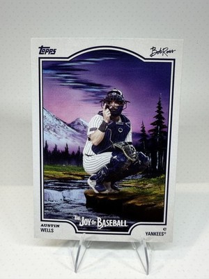 2025 Topps X Bob Ross the Joy of Baseball - Austin Wells #5