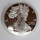 2021 Silver American Eagle Silver Dollar Uncirculated Mint Coin