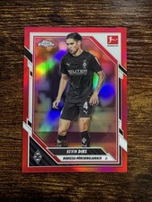 Kevin Diks /5 Red Refractor Topps Chrome Bundesliga 2026  #74