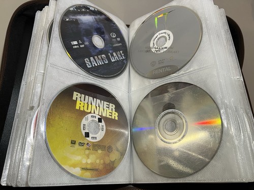 Huge Movie Lot Over 100 DVDs in Faux Leather Binder! Discs Only Mixed 2 Blu-rays - Picture 9 of 24