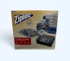 Ziploc Space Bags Combo 15 Set Compression Vacuum Seal Watertight Storage Travel