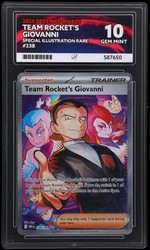 Team Rocket's Giovanni 238/182 Destined Rivals Special Illustration Rare