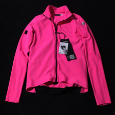 ASSOS Cycling Jersey Womens Medium Pink UMA GT LS C2 Pink Riding Full Zip