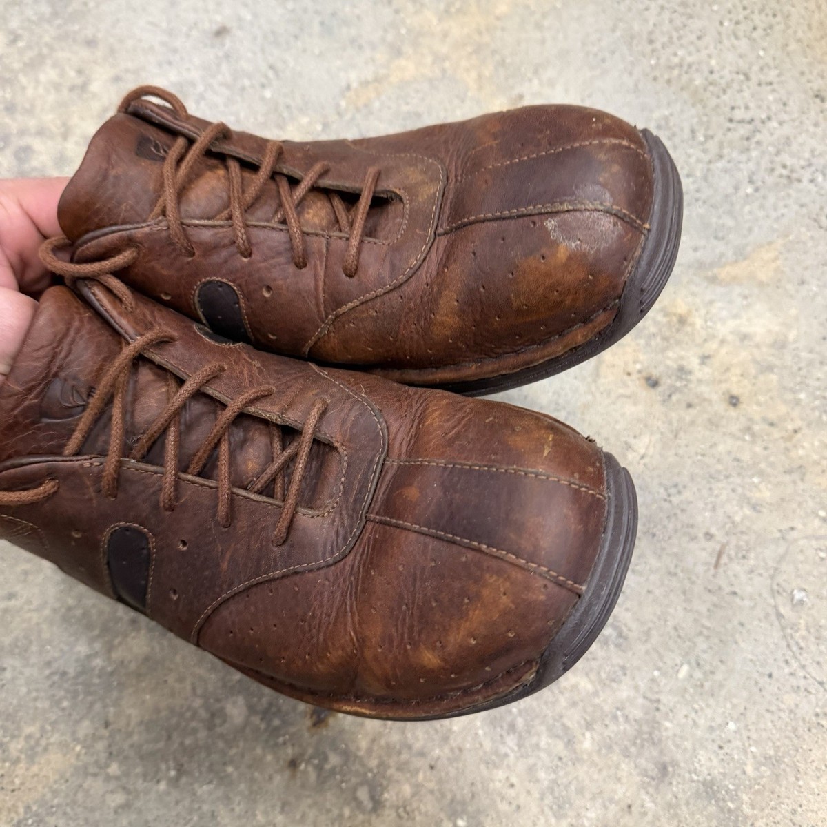 Red Wing Shoes Saffron Alley 4031 Mens 12 D Brown Oxford Sneakers Leather View 6