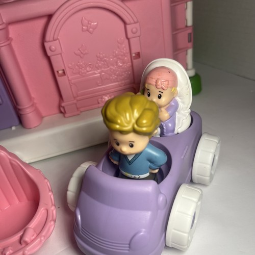 Fisher Price Little People House Happy Sounds Sweet Home With 5 Figures works! - Picture 4 of 16