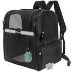 Dog Backpack Carrier Bag Airline Approved Cat Puppy Small Pet Soft-Sided Mesh