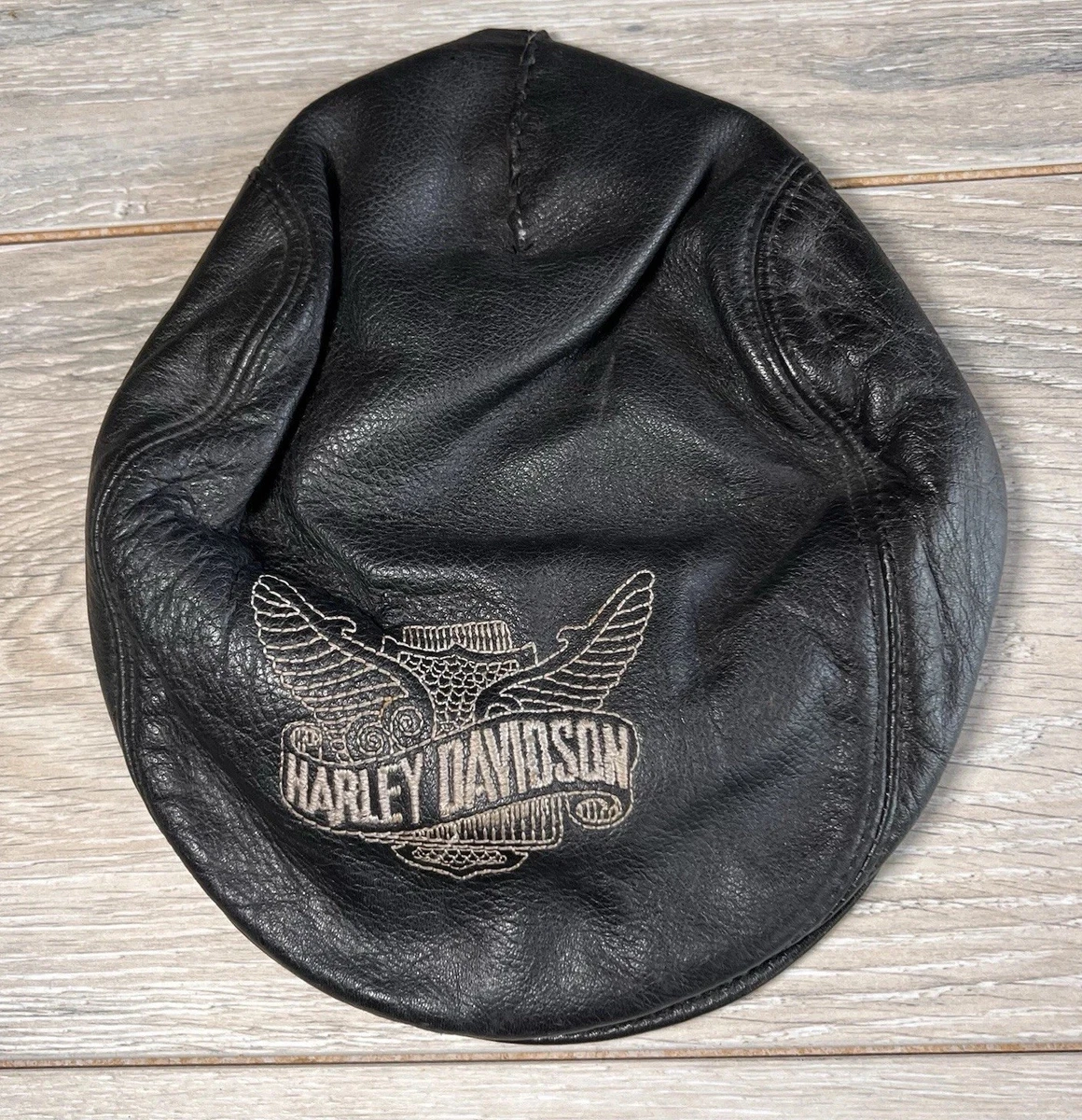 Harley-Davidson Black Leather Hats for Men for sale - eBay
